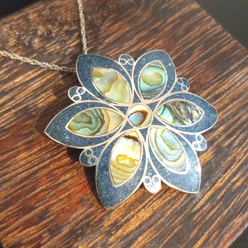 925 Mexico brooch/pendant - Picture 14 of 14